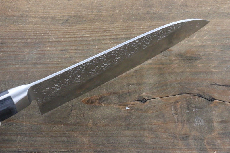 Takayuki Iwai ZDP189 Martillado Santoku  170mm Mango de Madera de pakka - Japanny-SP